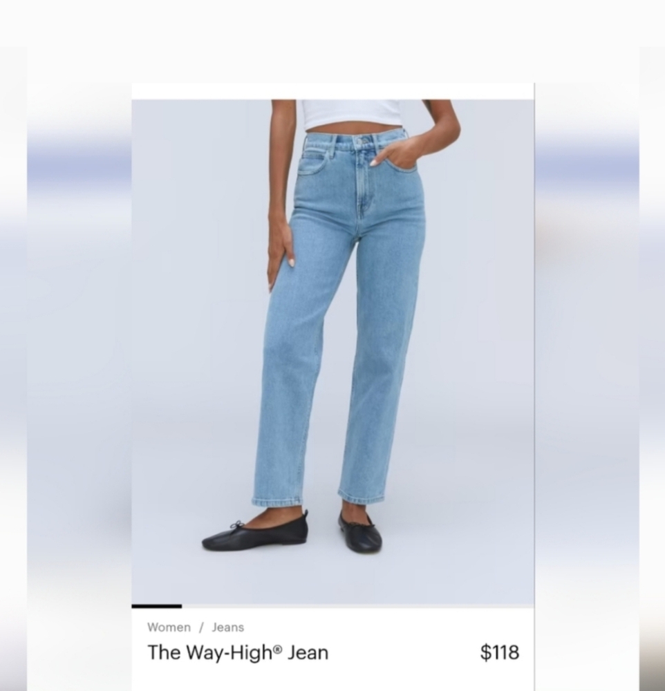 Everlane The Way High Jeans - Sz 27